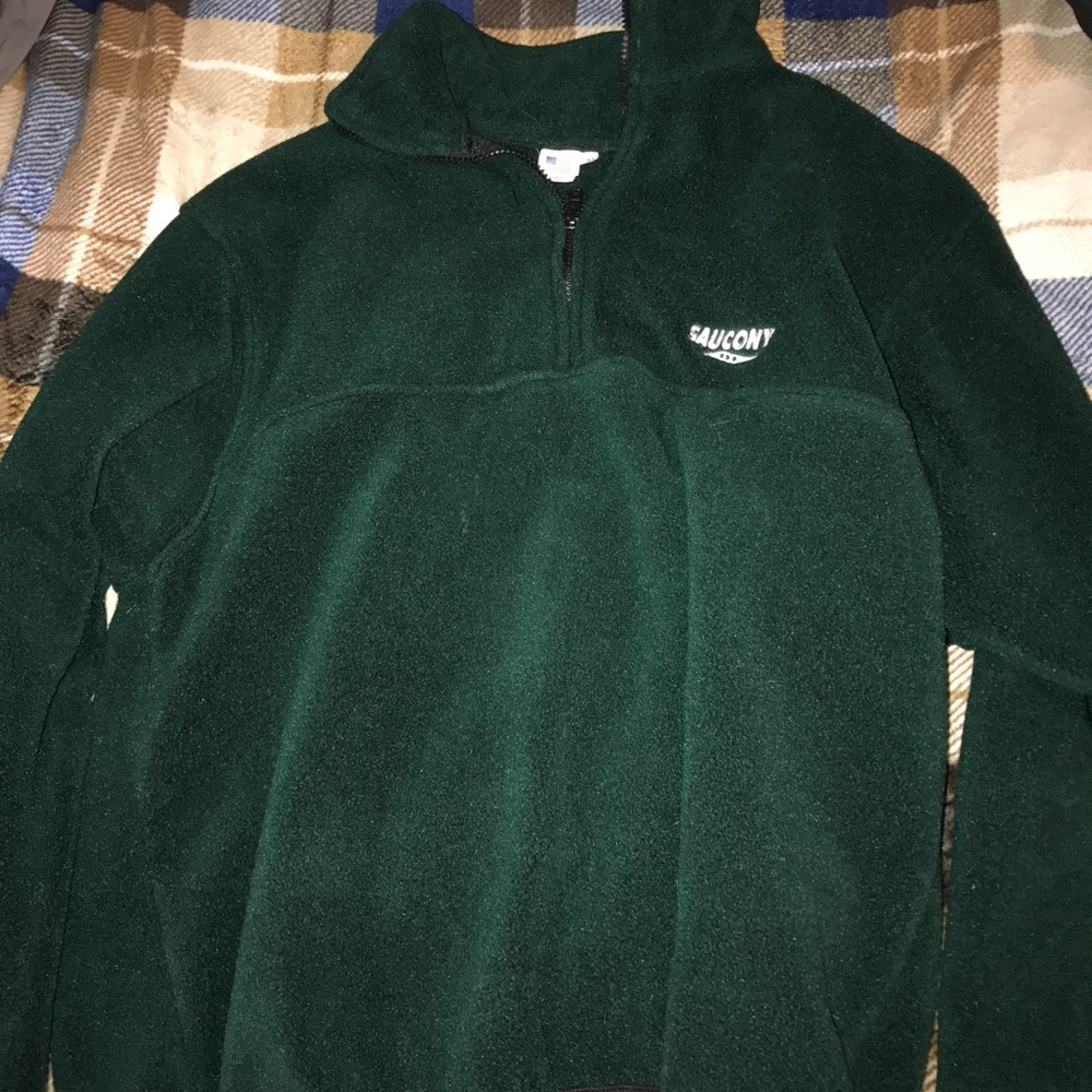 Super warm Saucony sweater!